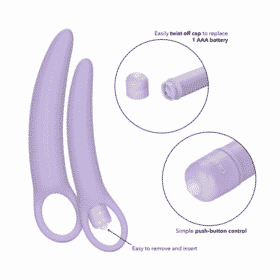 Set Dilatador Vaginal c/ Vibración Isabelle